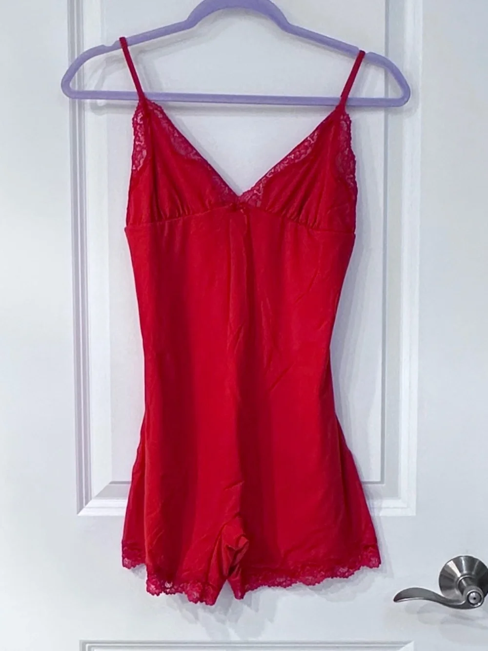 SKIMS Fits Everybody Lace Triangle Onesie - NWT